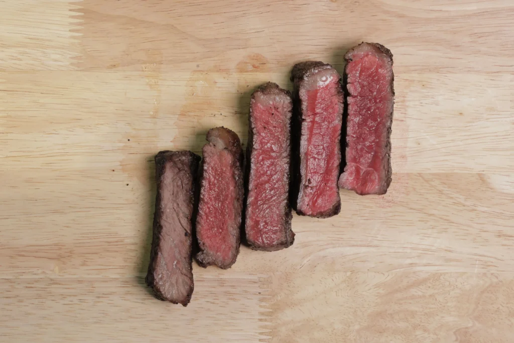 ระดับความสุกของสเต็ก